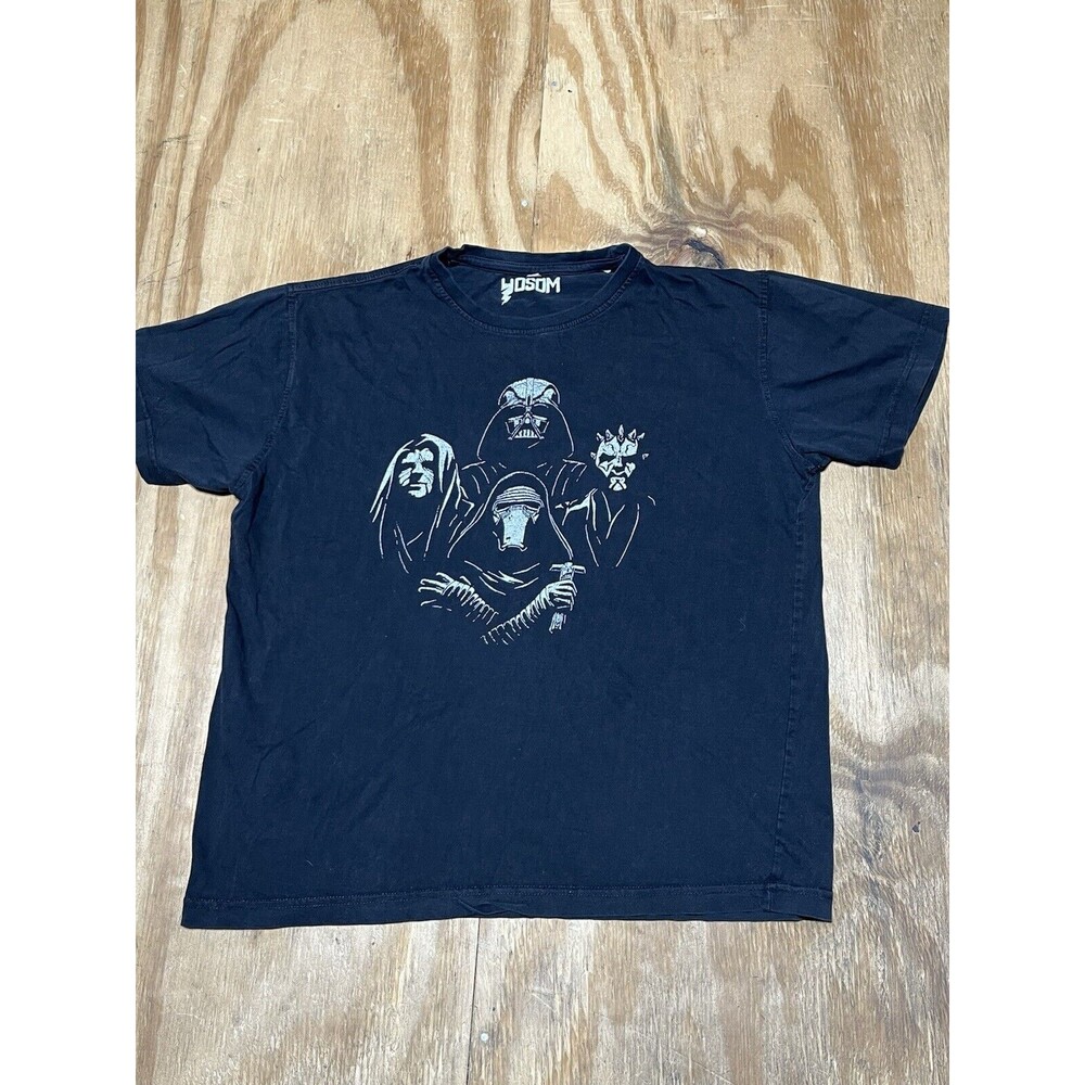 Sith Bohemian Lords Men S Star Wars Graphic T-Shirt Black Crewneck @G6 Cotton
